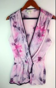 Piper Sparrow 1X Pink Purple Mesh Net Top